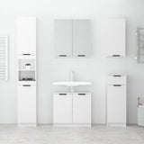 Bathroom Mirror Cabinet White 64x20x67 cm 811313