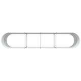 Garden Raised Bed Green 400 x 80 x 81 cm Steel 42008122