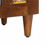 Sideboard Walnut 60 x 33 x 75 cm Solid Mango Wood 4018226