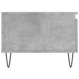 Coffee Table Concrete Grey 90x50x36.5 cm Engineered Wood 830808