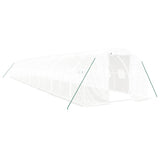 Greenhouse with Steel Frame White 48 m 16x3x2 m 3188056