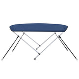 2 Bow Bimini Top Navy Blue 180x150x110 cm 93128
