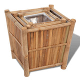 3 pcs Bamboo Raised Bed with Nylon Lining 41507