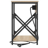 Bedside Cabinet Sonoma Oak 41 x 31 x 51 cm Engineered Wood 859507