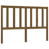Bed Headboard Honey Brown 141x4x100 cm Solid Wood Pine 817738