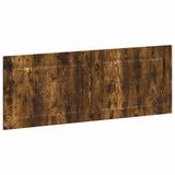 Wall-Mounted Headboard UTRECHT Smoked Oak Engineered Wood 897840