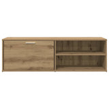 TV Cabinet Artisan Oak 120x34x37 cm Engineered Wood 855973