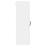 Wall Glass Cabinet LUCCA White 40 x 31 x 100 cm Engineered Wood 885095