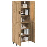 Highboard 2 pcs Artisan Oak Engineered Wood 3416008