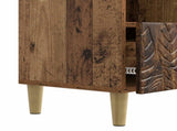 TV Cabinet 102 x 34.5 x 50 cm Old Wood Engineered Wood 895143