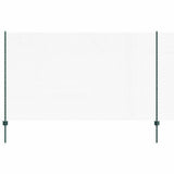 Welded Wire Fence 10 x 1.4 m PVC-Coated Steel Green 3336688