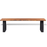 Bench Solid Acacia Wood 160 cm 245688
