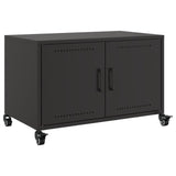 TV Cabinet Black 68x39x43.5 cm Steel 846638