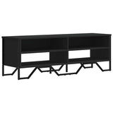 TV Cabinet Black 122x34x41 cm Engineered Wood 848569