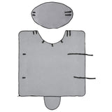 Horse Blanket Full Light Grey and Pink Polyester 42013290