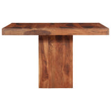 Dining Table 120x120x77 cm Solid Wood Acacia 4102379