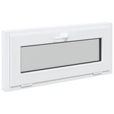 Basement Window RISOR 90x40 cm Tilt 3 Glazing White 4108379