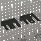 Wall-mounted Peg Boards 3 pcs 40x58 cm Steel 145351