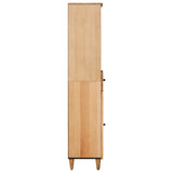 Bathroom Cabinet Brown 38 x 33.5 x 160 cm Solid Mango Wood 4018938