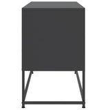 TV Cabinet Black 100.5x39x60.5 cm Steel 846476