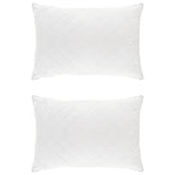 Pillow FULDA 2 pcs 50 x 75 cm 100% Goose Down & Feather White 42042927