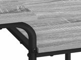Desk with Storage Grey Sonoma 100 x 50 x 75 cm 8007993