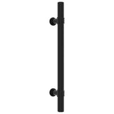Cabinet Handles 20 pcs Black 128 mm Stainless Steel 3203693