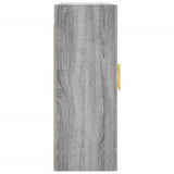 Wall Mounted Cabinet Grey Sonoma 69.5x34x90 cm 828418
