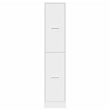 Apothecary Cabinet White 30x41x144.5 cm Engineered Wood 855169
