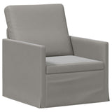 Sofa Set 2 pcs Light Grey Velvet 3433190