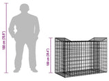 Gabion Raised Bed Silver 42033308