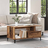 Coffee Table Old Wood 90 x 49 x 45 cm Engineered Wood 881051