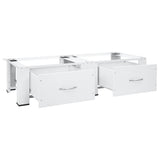 Washing machine pedestals White Steel 51195