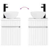 Bathroom Furniture Set 2 pcs White 33 x 34.5 x 100 cm 3406133
