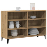 Sideboard Artisan Oak 103.5x35x70 cm Engineered Wood 856453