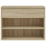 Shoe Bench Sonoma Oak 60x30x45 cm Engineered Wood 808741