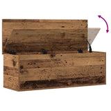 Storage Box Old Wood 102 x 35 x 35 cm Engineered Wood 868720