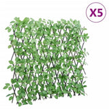 Artificial Ivy Trellis Expandable 5 pcs Green 180x65 cm 366587