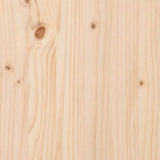 Bookcase Bed without Mattress 200x200cm Solid Wood Pine 3322323