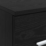 Bathroom Cabinet In-between Black Oak 30 x 35 x 50 cm 890359