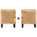 Bedside Cabinet Natural 40 x 33 x 46 cm 4018040