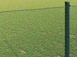Hexagon Fence Green 1.2 x 10 m PVC 42005350