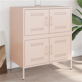 Sideboard Pink 68x39x79 cm Steel 842953