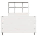 Bed Frame without Mattress White 90x200 cm Solid Wood Pine 3323699