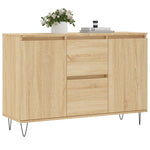 ZNTS Sideboard Sonoma Oak 104x35x70 cm Engineered Wood 827207