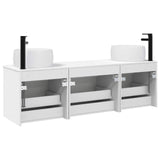Bathroom Cabinet Set 3 pcs White 49 x 44.5 x 66 cm 3405767