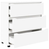 Storage Cabinet White 80 x 31 x 81 cm Engineered Wood 888847