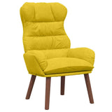 Armchair Yellow 69 x 74 x 93 cm Velvet 42001894