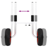 Kayak Trolley Detachable 100 kg Aluminium 94878