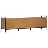 TV Cabinet 167.5 x 36.5 x 50 cm Artisan Oak Engineered Wood 8013775